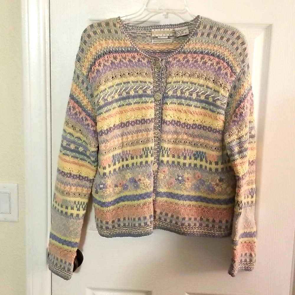Pastel color Cardigan